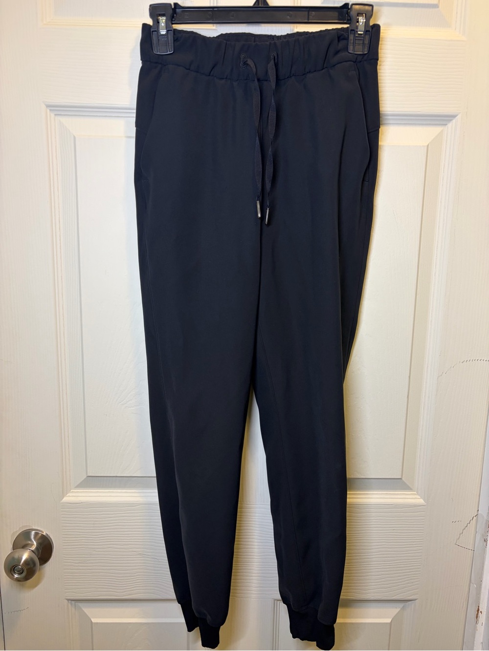lululemon athletica Black Slim Track Joggers #lulu #joggers